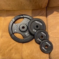 IROTEC プレート　計70kg（10kg×2，5kg×8，2...