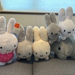 ブルーナアニマル　ぬいぐるみ　ミッフィーぬいぐるみ