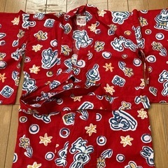 浴衣セット ティンカーベル 110cmの画像