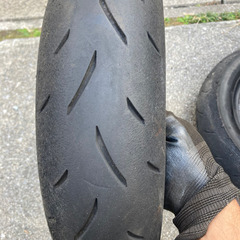 12インチレース用タイヤ120 2本　あげますの画像