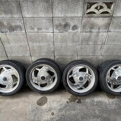 ラッキースター　アルミホイール　16インチ　リム7　 4穴　マル...