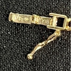 18K喜平6面W/20.1g/50cm/美品