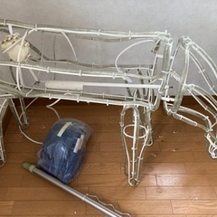 トナカイのイルミネーション