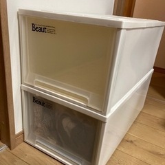 衣類収納　押入れ収納　２つセット