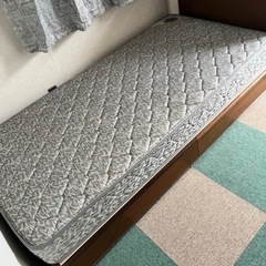 無料　美品　マットレス　シングル　スプリング　マットレス