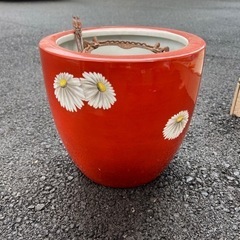 火鉢　陶器の画像