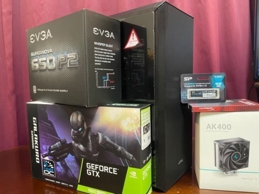 【ゲーミングPC 】 Intel i7-6700K & GTX1660 Super