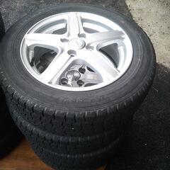 175/65R15 スタッドレスタイヤ、アルミホイール4本セット