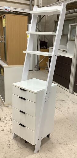 NITORI/ニトリ チェストラック 4段 エトナ ETONA 40CRWH ホワイト【ユーズドユーズ名古屋天白店】J2336