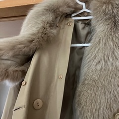 暖か　ファーコートの画像