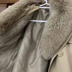 暖か　ファーコートの画像
