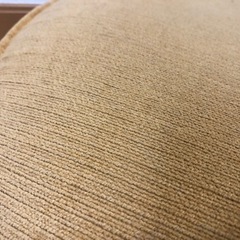 終了【500円】低反発　円形クッション　2個セットの画像