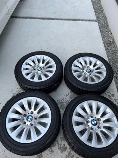 BMW 3シリーズ 純正 アルミ ホイール 4本セット16インチ 7j-16 インセット31 PCD120-5穴 ハブ72.5 スタッドレス YOKOHAMA