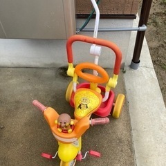 アンパンマン　三輪車　