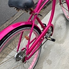自転車　ビーチクルーザー　サーフィン　西海岸の画像