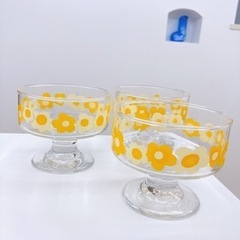 未使用 デッドストック 佐々木硝子 アイスクリームカップ パフェ...