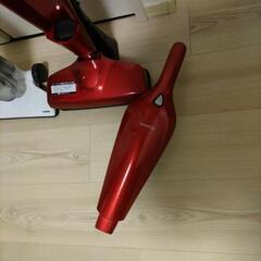 掃除機2台 サイクロン式 とハンディクリーナーにもなるタイプの画像