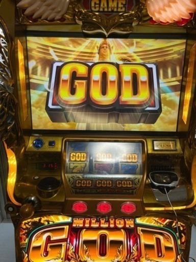 パチスロ実機　神々の凱旋　ミリオンGOD 家スロ　