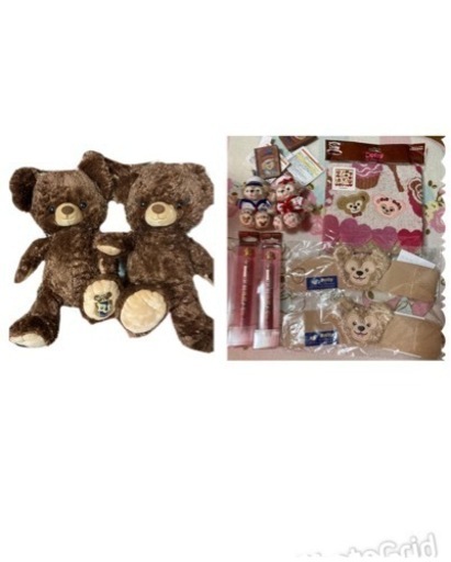 限定品ダッフィーバレンタインとユニベア