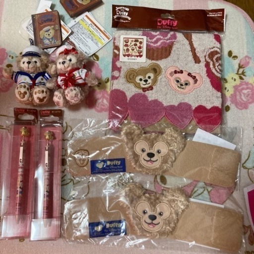 限定品ダッフィーバレンタインとユニベア