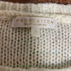 PRPOTION ニットワンピースの画像