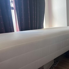 無印良品脚付きシングルベッド