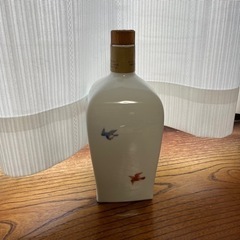 サントリー ピュアモルトウイスキー 岩尾對山窯 錦菊梅竹文 有田焼ボトル