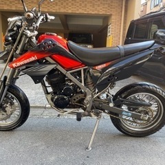 Dトラッカー125 KLX125 カワサキ　ワンツー　ホンダ　グ...