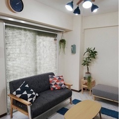 【22日17時まで無料】[幅135] 2人掛け ソファ 天然木脚...