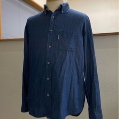 古着 FIRST DOWN ファーストダウン デニムシャツ メン...