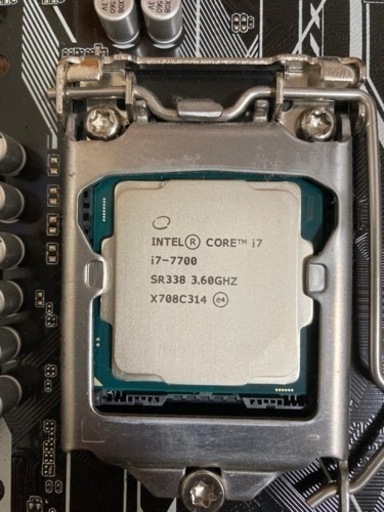 【お取引き中】GW特別価格！！Intel core i7 7700 、asus prime b250m-a、deep cool cpufan☆CPUマザーセット
