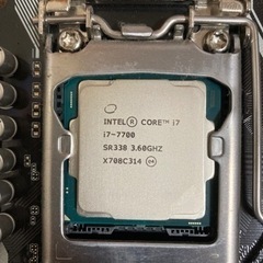 お取引き中】GW特別価格！！Intel core i7 7700 、asus prime b250m-a