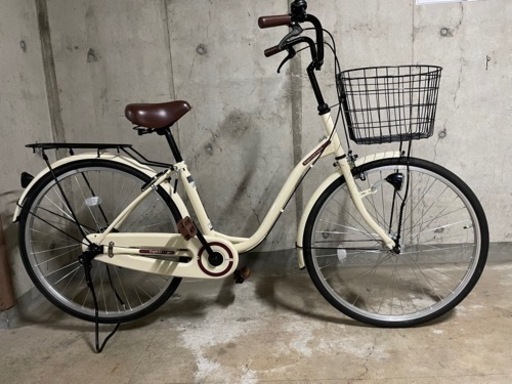 短期間使用　一年未満　調整済み　ママチャリ