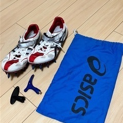 アシックス スパイク 28.0cmの画像