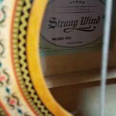 わりと美品クラシックギター♪ストロングウインド♪ファルコン♪ソフトケース付き♪ Strong Wind♪初心者や趣味等にもぜひどうぞ♪の画像