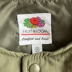 FRUIT OF THE LOOM 子供服 ブルゾン フルーツオブザルームの画像