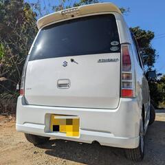 ★車検満タン★タイヤ新品！人気のワゴンＲスティングレー(白)の画像