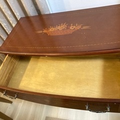 【値下げ】チェスト キャビネット 引き出し収納 アンティーク調の画像