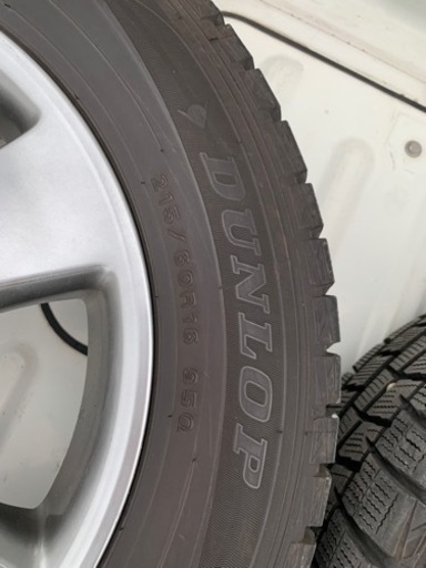 ☆トヨタ純正ホイール＋DUNLOPスタッドレス☆4本セット 215/60R16 エスティマ☆ノア☆ヴォクシー☆CH-R等