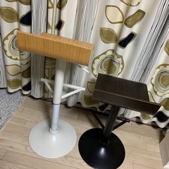 ニトリのハイチェア2個セット！の画像
