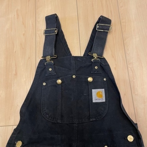 carhartt オーバーオール　ブラック