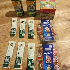 チョコとドリンク