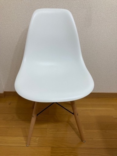 ダイニングテーブル　椅子4つセット　ホワイト　ウッド