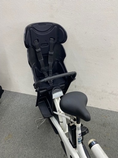人気な車種　ブリヂストンビッケ2 前カゴ付き3人乗り電動自転車　子供シート付きのお買い得