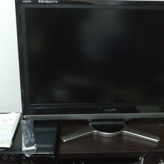 テレビ＋ブルーレイディスクレコーダーセット（SHARP AQUO...