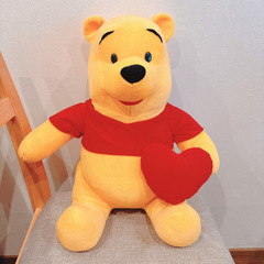 くまのプーさん　ハート　ぬいぐるみ　ディズニー