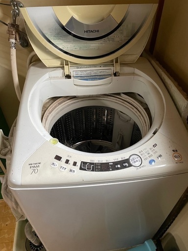 年式不明の洗濯機