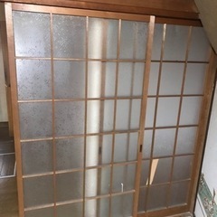 ガラス障子 ガラス襖