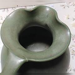 持ち手つき花瓶　壺　古美術　骨董品　難点ありの画像