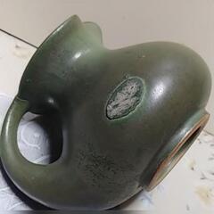 持ち手つき花瓶　壺　古美術　骨董品　難点ありの画像